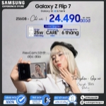 Samsung z flip 7 máy mượt mà giá lại rẻ