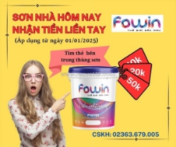 Sơn nhà hôm nay - nhận tiền liền tay