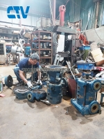 Sửa chữa máy bơm trục đứng pentax không lên nước