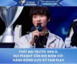 Thất bại trước gen.g, hle peanut vẫn ghi điểm với hành động cực kỳ fair play