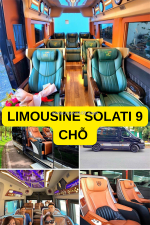 Thuê xe limousine 9 chỗ solati - sgc tourist