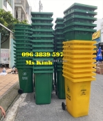 Thùng rác nhựa hdpe 240 lít giá bao nhiêu
