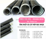 Tổng kho ống ruột gà lõi thép bọc nhựa giá rẻ