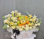 Tư vấn đặt giỏ trái cây vũng tàu theo yêu cầu sang trọng đẹp mắt