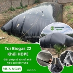 Túi biogas 22 khối – giải pháp xử lý chất thải chăn nuôi hiệu quả