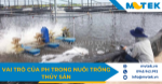 Vai trò của ph trong nuôi trồng thủy sản