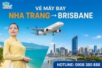 Vé máy bay nha trang đi brisbane úc