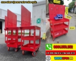 Xe đẩy đồ nghề cơ khí 3 ngăn có vách treo đa năng