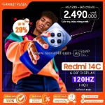 Xiaomi redmi 14c – giá tốt, hiệu năng vượt trội