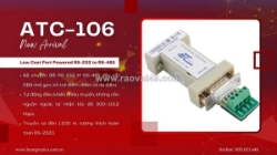 🔌 atc-106 – bộ chuyển đổi giao tiếp điều khiển công nghiệp rs-232 ⇄ rs-485