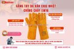 🧤 găng tay da hàn chịu nhiệt chống cháy ew16
