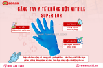 🧤 găng tay y tế không bột nitrlle superieur