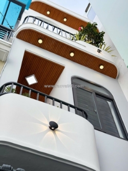 ‼️ giáp phan đăng lưu – hẻm xe hơi đỗ cổng – full nội thất mới