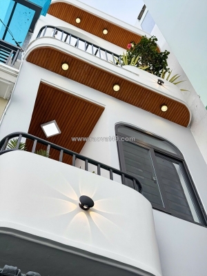 ‼️ giáp phan đăng lưu – hẻm xe hơi đỗ cổng – full nội thất mới