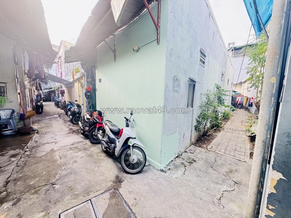 ♪ lô góc kiệt rộng 3m, gần mt bình an 7, 95m2, ngang 6m, 4 phòng trọ, 4.39 tỷ