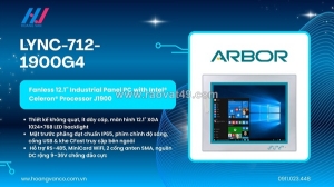 ✨ lync-712-1900g4 – panel pc công nghiệp 12.1” không quạt ✨