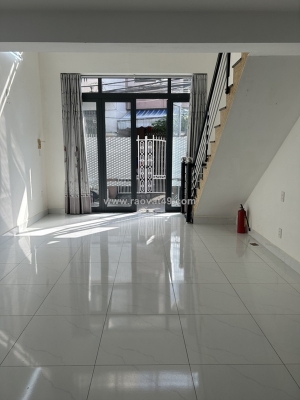 ♣ nhà kiệt 4m, gần mt trương chí cương, 45m2, mê lửng, 4.25 tỷ