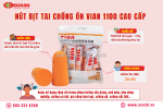 🔇 nút bịt tai chống ồn vian 1100 cao cấp