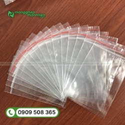 🛍️ túi zipper chỉ đỏ – giải pháp đóng gói tiện lợi, kín khí, dễ sử dụng