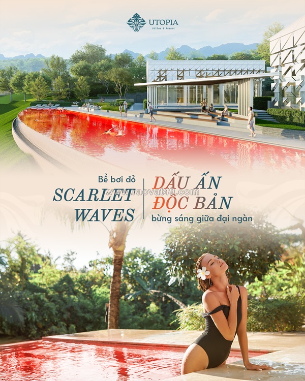 🔥 utopia villas & resort – đón đầu sóng đầu tư trục kinh tế phía nam 🔥