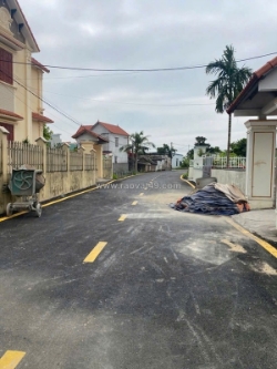 1,6xx tỷ  lô f0 hiếm tại đoàn xá – mặt đường nhựa 6,5m sát kcn & cảng logistics