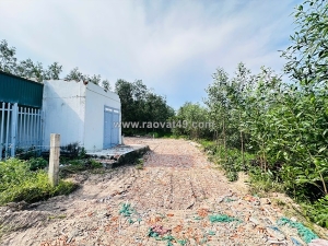 595 triệu đất thổ cư 90m2 tân an, lagi sổ hồng riêng đường ô tô