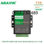 Acc-usb chuyển đổi usb sang rs232/485/422 chuẩn công nghiệp  chống nhiễu đến 10,000v/ μs