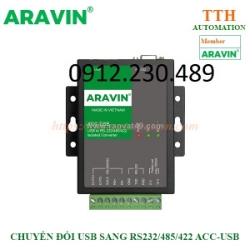 Acc-usb chuyển đổi usb sang rs232/485/422 chuẩn công nghiệp  chống nhiễu đến 10,000v/ μs