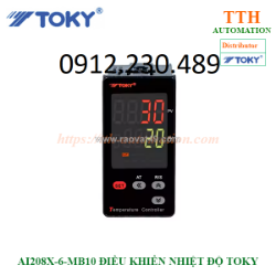 Ai208x-6-mb10 điều khiển nhiệt độ toky công suất tiêu thụ: < 10va