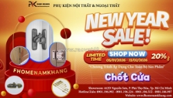 An tâm đón tết - bảo vệ tổ ấm cùng chốt cửa