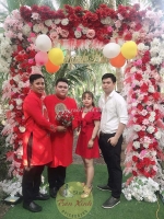 Áo dài dâu rể bigsize mặc đẹp ngày vu quy