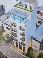 Bán căn góc 2 mặt tiền kd đ.trường sa & trần quang diệu, quận 3 - dt 10m*8m