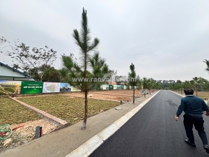 Bán đất 100m2 view hồ ở cổ đông - gần khu đô thị vệ tinh hoà lạc - khu vực phát