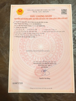 %bán đất chính chủ – có sổ đỏ riêng tại lạc thủy, phú thọ