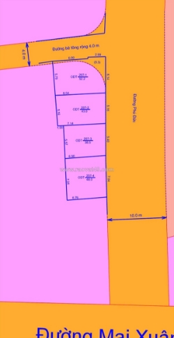 Bán đất đẹp trung tâm p. bắc nha trang cách biển 800m mặt tiền đường phú đức
