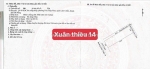 Bán đất đường xuân thiều 14 - gần biển  -dt: 100m2 (5x20)m kẹp cống bên hông