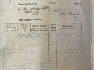 Bán đất hoàng tiến – diện tích đẹp, tiềm năng sinh lời cao