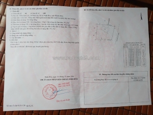 Bán đất mặt tiền quốc lộ 1a – vị trí kinh doanh đắc địa – ninh hòa