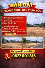 Bán đất phường bình lộc – xuân lộc - đồng nai
