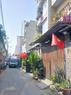 Bán gấp chdv lê văn quới - 80m2- 6 tầng thang máy hẻm xe tải-dòng tiền 50tr/th