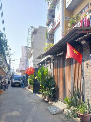 Bán gấp chdv lê văn quới - 80m2- 6 tầng thang máy hẻm xe tải-dòng tiền 50tr/th