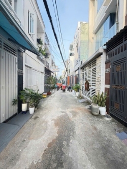 Bán nhà 2 mặt tiền hẻm trước sau - dt 4*12  – khu tây thạnh  giá nhỉnh 6 tỷ