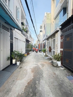 Bán nhà 2 mặt tiền hẻm trước sau - dt 4*12  – khu tây thạnh  giá nhỉnh 6 tỷ