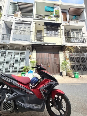 Bán nhà 3 tầng hẻm xe hơi số 647 quốc lộ 13, hiệp bình phước, thủ đức