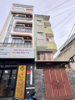 Bán nhà 4 tầng, 4.1 × 12.3m  – hẻm 6m trịnh đình trọng, gần đàm sen – chỉ 7.2 tỷ