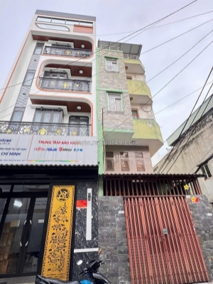 Bán nhà 4 tầng, 4.1 × 12.3m  – hẻm 6m trịnh đình trọng, gần đàm sen – chỉ 7.2 tỷ