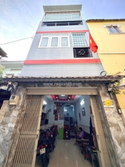 Bán nhà 4 tầng, đường số 27 – đối diện trường đh công thương lê trọng tấn, tân