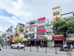 Bán nhà 5 tầng mặt tiền kd đ.lý thái tổ, quận 3 - dt 74m2 - đói diện nhà khách