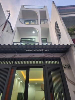 Bán nhà âu dương lân, quận 8, full đồ vào ở liền, 4 tầng, 36m², sổ riêng, chỉ