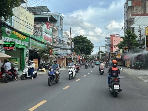 Bán nhà c4 ngang 8m 192m2 hxt lê đức thọ p6 tiện xây chdv gần chợ an nhơn 22.4